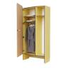 Шкаф для верхней одежды персонала во входную группу из коллекции мебели «НЕГА» (желтый) - «globural.ru» - Чапаевск