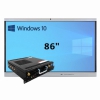 Интерактивная панель 86" (встроенный ПК Win10, Intel i5) - «globural.ru» - Чапаевск