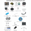 Robo kit DIYGO Мобильный робот с колесами всенаправленного движения - «globural.ru» - Чапаевск