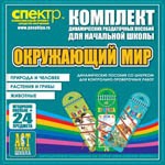 Комплект динамических раздаточных пособий - Окружающий мир (шнуровки). Животные, природа и человек, растения и грибы. - «globural.ru» - Чапаевск