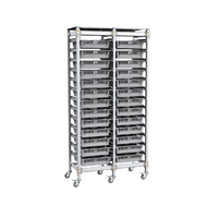 Стеллаж мобильный 2-х секционный для учебных наборов и цифровых лабораторных комплексов SenseDisc - «globural.ru» - Чапаевск