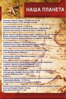 Стенд "Наша планета" - «globural.ru» - Чапаевск