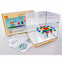 Игровой набор Фребеля "Мозаика геометрическая 3D" - «globural.ru» - Чапаевск
