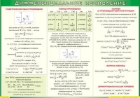 Таблица Дифференциальное исчисление 1000*1400 винил - «globural.ru» - Чапаевск