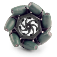 Технологичное колесо Mecanum 4" Mecanum Wheel 4" для конструктора VEX (4 штуки в упаковке) - «globural.ru» - Чапаевск