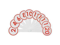 Касса-веер цифр от 0 до 20 - «globural.ru» - Чапаевск