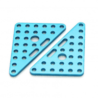 Треугольная пластина из анодированного алюминия Triangle Plate 6*8 (Pair) - «globural.ru» - Чапаевск