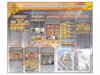 Стенд "Основы гражданской обороны" - «globural.ru» - Чапаевск
