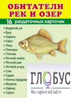 Раздаточные карточки "Обитатели рек и озер" - «globural.ru» - Чапаевск