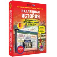 Наглядная история. История России с древнейших времен до конца XVI века. 6 класс - «globural.ru» - Чапаевск