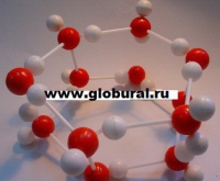 Модель "Кристаллическая решетка льда" (демонстрационная) - «globural.ru» - Чапаевск