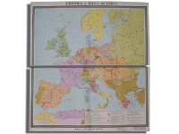 Учебная карта "Европа с 1815 - 1849 г.г." 1180*1070 мм (матовое, 2-стороннее лам.) - «globural.ru» - Чапаевск