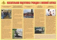 Плакат "Обязательная подготовка граждан к военной службе" - «globural.ru» - Чапаевск