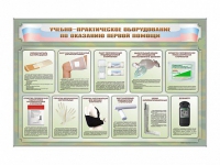 Стенды "Учебно-практическое оборудование по оказанию первой помощи" - «globural.ru» - Чапаевск