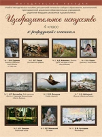 Набор репродукций "Изобразительное искусство" 4 класс (10 репродукций) - «globural.ru» - Чапаевск