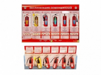 Электрифицированный стенд-тренажер "Эксплуатация огнетушителей" с разрезными агрегатами - «globural.ru» - Чапаевск