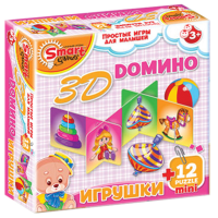 Комплект развивающих игр 3-5 лет. 3D домино (3-5 лет) - «globural.ru» - Чапаевск