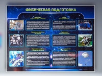 Стенд "Физическая подготовка" (вариант 2) - «globural.ru» - Чапаевск
