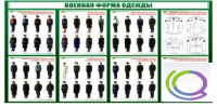 Стенд "Военная форма одежды" - «globural.ru» - Чапаевск