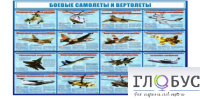 Стенд "Боевые самолеты и вертолеты" - «globural.ru» - Чапаевск