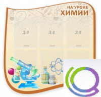 Стенд "На уроке химии" (вариант 2) - «globural.ru» - Чапаевск