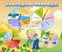 Стенд "Календарь природы" (вариант 1) - «globural.ru» - Чапаевск