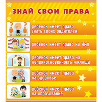 Стенд "Знай свои права" - «globural.ru» - Чапаевск