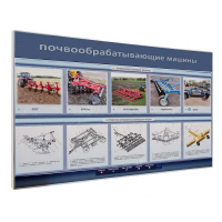Электрифицированный светодинамический стенд «Почвообрабатывающие машины» - «globural.ru» - Чапаевск