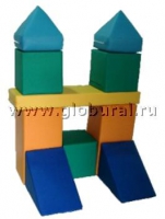 Мягкий модуль-конструктор "Городок" 1 (ВИК) - «globural.ru» - Чапаевск