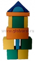 Мягкий модуль-конструктор "Городок" 2 (ВИК) - «globural.ru» - Чапаевск