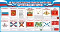 Стенд "Государственные и военные символы РФ" - «globural.ru» - Чапаевск