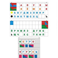 Демонстрационное пособие "Касса "Лента букв" - «globural.ru» - Чапаевск