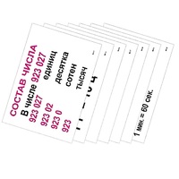 Опорные таблицы по математике 3 класс - «globural.ru» - Чапаевск