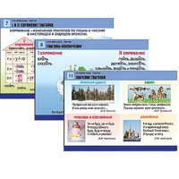 Комплект таблиц для начальной школы "Русский язык. Глагол" - «globural.ru» - Чапаевск