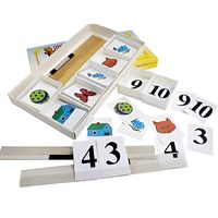 Счетная лесенка (ламинированная, с магнит. креплением) - «globural.ru» - Чапаевск