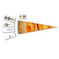 Модель-аппликация "Сравнительные размеры Солнца, планет и их спутников" - «globural.ru» - Чапаевск