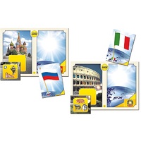 Настольно-печатная игра "Флаги стран мира 1. Европа" - «globural.ru» - Чапаевск