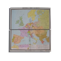 Учебная карта "Европа с 1815 - 1849 г.г." 1180*1070 мм (матовое, 2-стороннее лам.) - «globural.ru» - Чапаевск