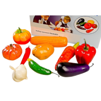 Набор муляжей овощей 10 штук - «globural.ru» - Чапаевск