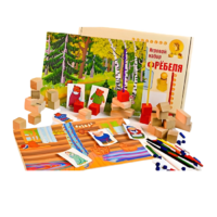 Игровой набор Фребеля "Три медведя" (серия "Сказочный мир". Выпуск 2) - «globural.ru» - Чапаевск