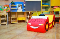 Напольная игрушка "Машинка - гонка" с аппликацией (ВИК) - «globural.ru» - Чапаевск