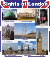 Стенд "Sights of london" - «globural.ru» - Чапаевск