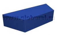 Трапециадальный пуфик 120*44*25см (ВИК) - «globural.ru» - Чапаевск