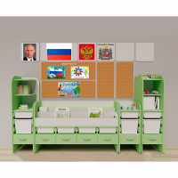 Уголок патриотического воспитания для дошкольников "Россия" Максимальный - «globural.ru» - Чапаевск