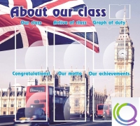 Стенд "About our class" - «globural.ru» - Чапаевск