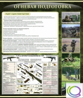 Стенд "Огневая подготовка" (вариант 3) - «globural.ru» - Чапаевск