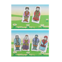 Набор пальчиковых кукол "Семья татарская" - «globural.ru» - Чапаевск