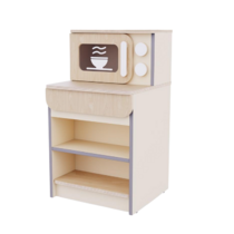 Модуль с микроволновкой из коллекции «НЕГА» (бежевый) - «globural.ru» - Чапаевск