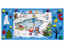 Светодинамическая тактильная панель "Зима" - «globural.ru» - Чапаевск