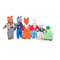 Набор шагающих кукол к сказке "Теремок" - «globural.ru» - Чапаевск